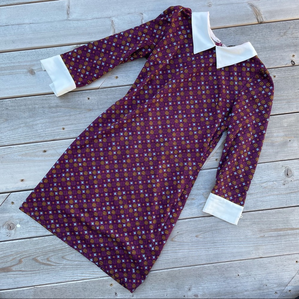 ASOS Collar Print Mini Dress